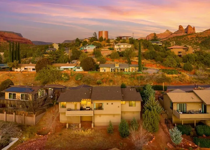 Mountain View Lookout-uptown Walkable Red Rock Views * Sedona